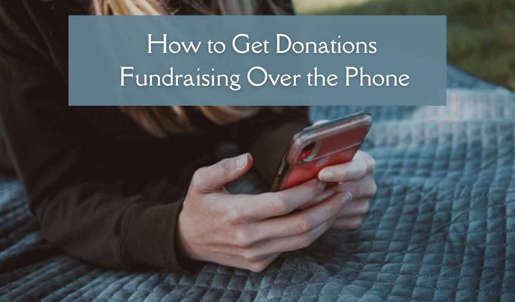 fundraising over the phone